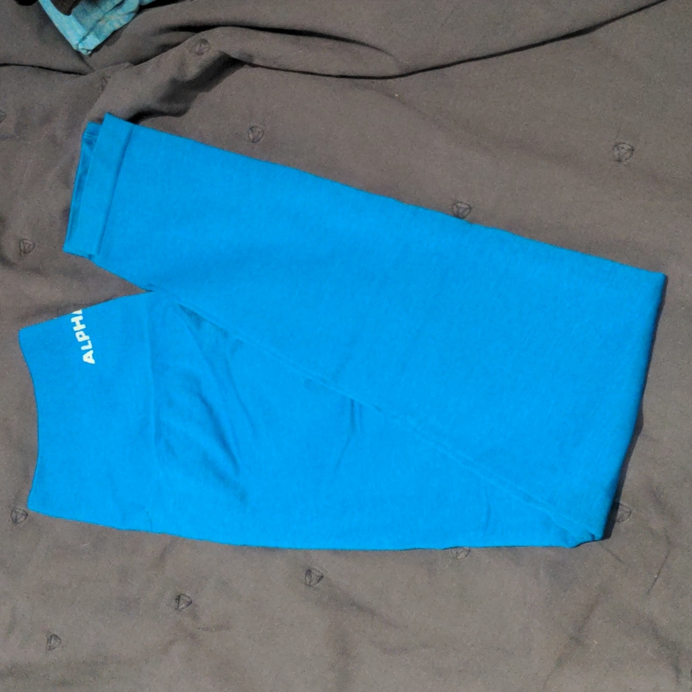 Alphalete Amplify Leggings Rapids Blue